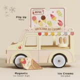 083 Le Toy Van Wooden Ice Cream Van New 02