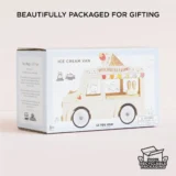 083 Le Toy Van Wooden Ice Cream Van New 07