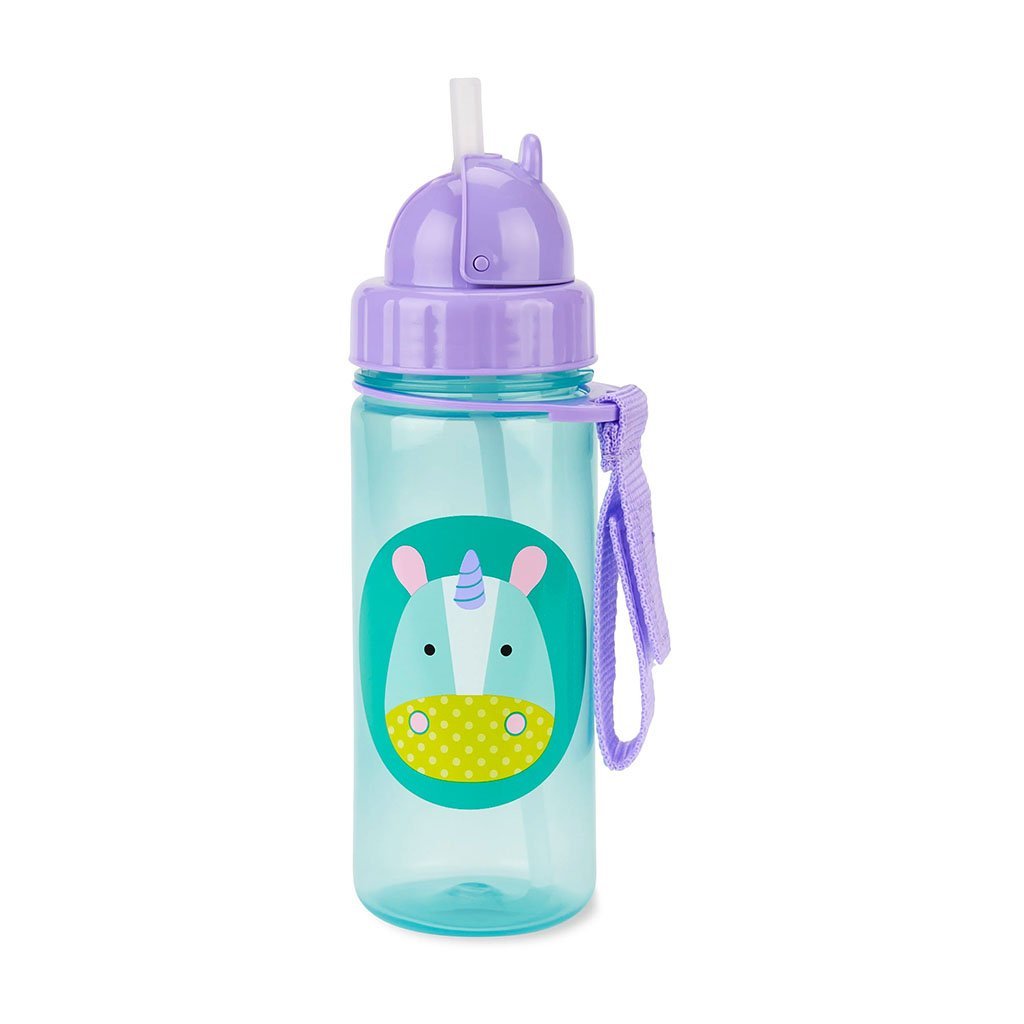 Skip Hop Zoo PP Straw Bottle - Unicorn
