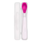 Oxo Tot on the Go Feeding Spoon Pink