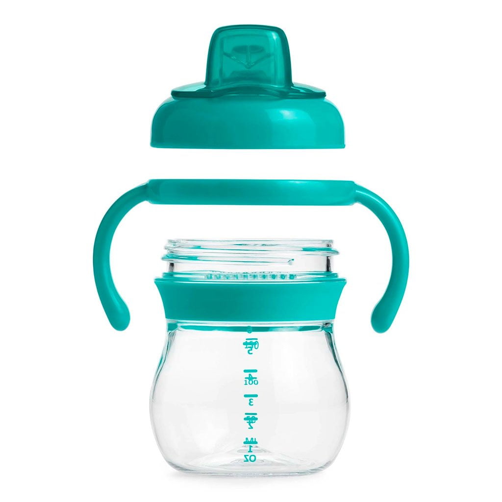 OXO Tot Grow Soft Spout Cup with Removable Handles - Teal