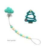 Teether Joy X'mas Tree canaan Fir Teether Set   Pearl Peridot