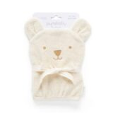 Purebaby Organic Bath Mitt Wheat Bear