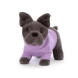 Jellycat Sweater French Bulldog Purple | Hayllo