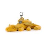 456 jellycat golden dragon bag charm 01