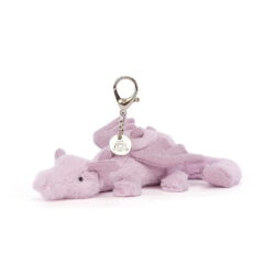 458 jellycat lavender dragon bag charm 01