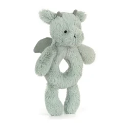 0732 Jellycat Bashful Dragon Ring Rattle 01