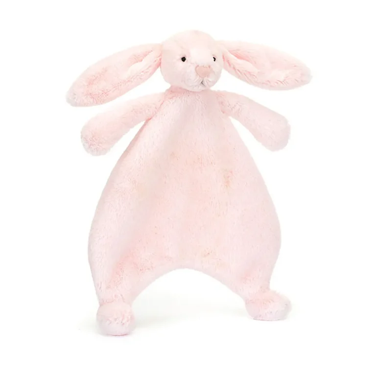 0739 Jellycat Bashful Pink Bunny Comforter 01