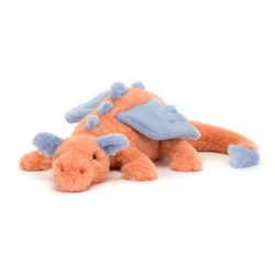 0754 01 Jellycat Persimmon Dragon Large Size 01