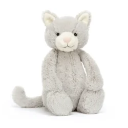 0778 01 Jellycat Bashful Grey Kitty Medium Size 01