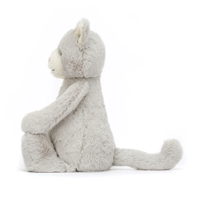 0778 01 Jellycat Bashful Grey Kitty Medium Size 03