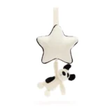 0804 Jellycat Bashful Black and Cream Puppy Musical Pull 01