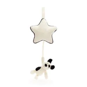 0804 Jellycat Bashful Black and Cream Puppy Musical Pull 02