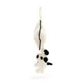 0804 Jellycat Bashful Black and Cream Puppy Musical Pull 03