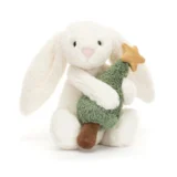 0871 Jellycat Bashful Bunny with Christmas Tree 01