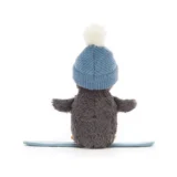 0880 01 Jellycat Peanut Penguin Snowboarding Small Size 04