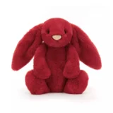 0892 02 Jellycat Bashful Luxe Bunny Scarlett Medium Size 02