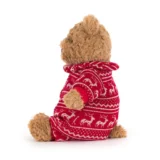 0893 Jellycat Bartholomew Bear Winter Pyjamas 03