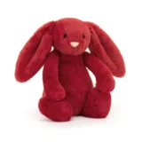 0896 01 Jellycat Bashful Cranberry Bunny Small Size 01