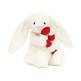 0898 Jellycat Bashful Bunny with Candy Cane 01