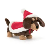 0910 Jellycat Winter Warmer Otto Sausage Dog 01