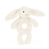 0919 Jellycat Bashful Cream Bunny Ring Rattle 01