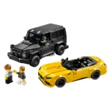 074 Lego Speed Champions Mercedes Amg G 63 and Mercedes Amg Sl 63 01