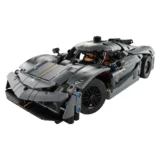 076 Lego Koenigsegg Jesko Absolut Grey Hypercar 01