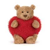 0933 Jellycat Bartholomew Bear Heartthrob 03