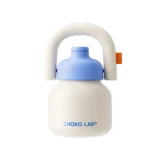 001 01 Chako Lab Lin Lin Bottle Thermos White and Blue 01