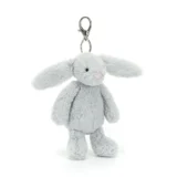 1070 Jellycat Bashful Silver Bunny Bag Charm 2025 02
