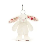 1072 Jellycat Blossom Cream Bunny Berry Bag Charm 01