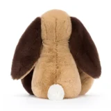 1081 Jellycat Bashful Patchwork Brown Bunny 04