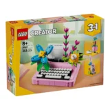134 Lego Creator 3 in 1 Typewriter with Flowers 31169 08