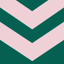 Stanley Emerald Chevron Pattern