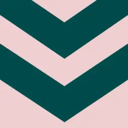 Stanley Peach Whip Chevron Pattern