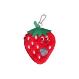 028 Gladee Card Holder Pouch with Zipper Strawberry 01