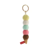 048 Gladee Key Holder Charm Five Scoops Ice Cream Corn 04