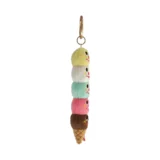 048 Gladee Key Holder Charm Five Scoops Ice Cream Corn 05