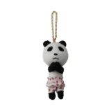 060 Gladee Magnet Key Holder Panda of Ichigo Pants 01