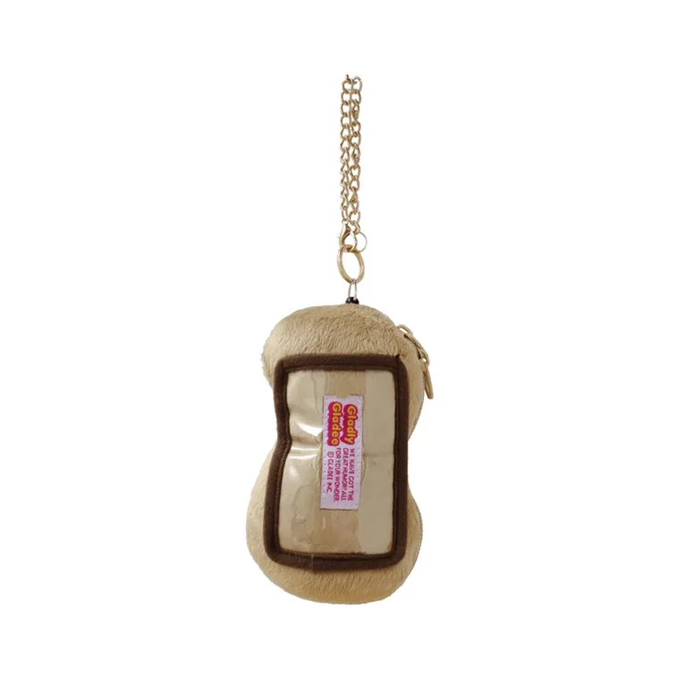 062 Gladee Card Holder Pouch with Zipper Peanuts 02