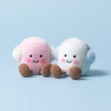 1132 Jellycat Amuseables Toastie Pink and White Marshmallows 02