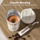 002 Zowoki Z02 Auto Mixing Thermos Coffee Cup 420ml 03