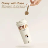 002 Zowoki Z02 Auto Mixing Thermos Coffee Cup 420ml 05