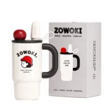 003 01 Zowoki Kd Bobo Star Thermos Tumbler with Straw 800ml Black Miss Hui 01