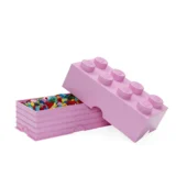 0157 Lego 8 Stud Storage Brick Light Purple 02