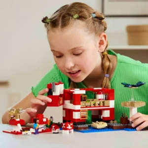 0177 Lego Minecraft the Mooshroom House 21270 02