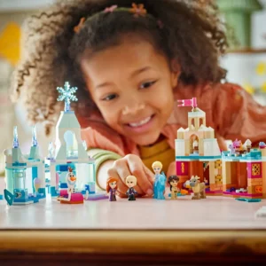 0194 Lego Disney Frozen Mini Arendelle Castle and Elsa Ice Palace 43278 02