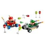 0196 Lego Mario Kart Baby Mario Vs Baby Luigi 72034 01