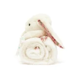 1154 Jellycat Blossom Cream Bunny Berry Blankie 04